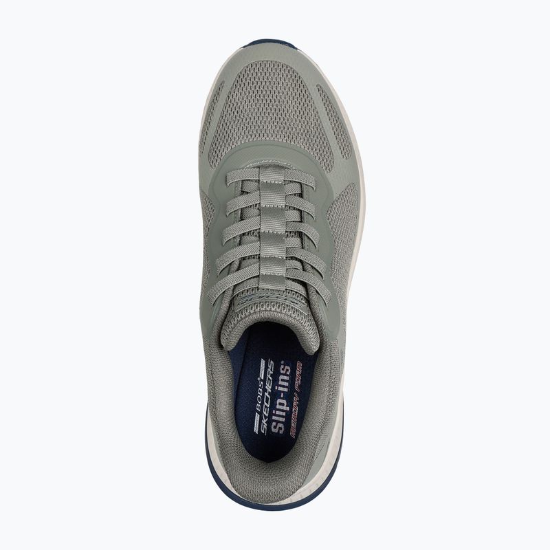 Pánske topánky SKECHERS Bobs Squad 4 olive 12