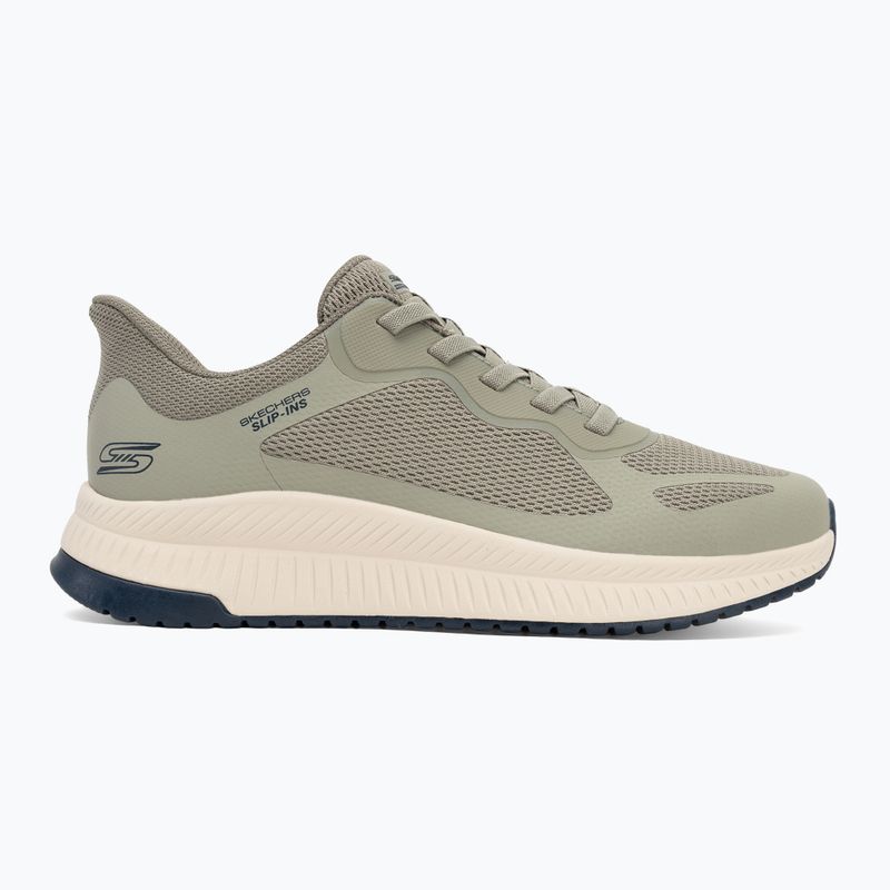 Pánske topánky SKECHERS Bobs Squad 4 olive 2