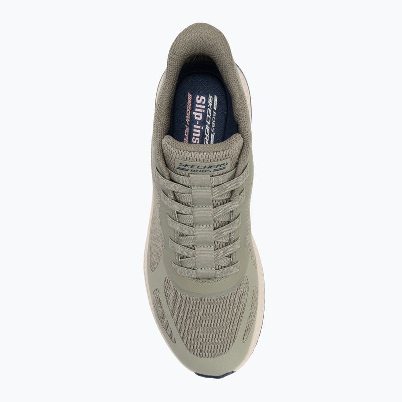 Pánske topánky SKECHERS Bobs Squad 4 olive 5