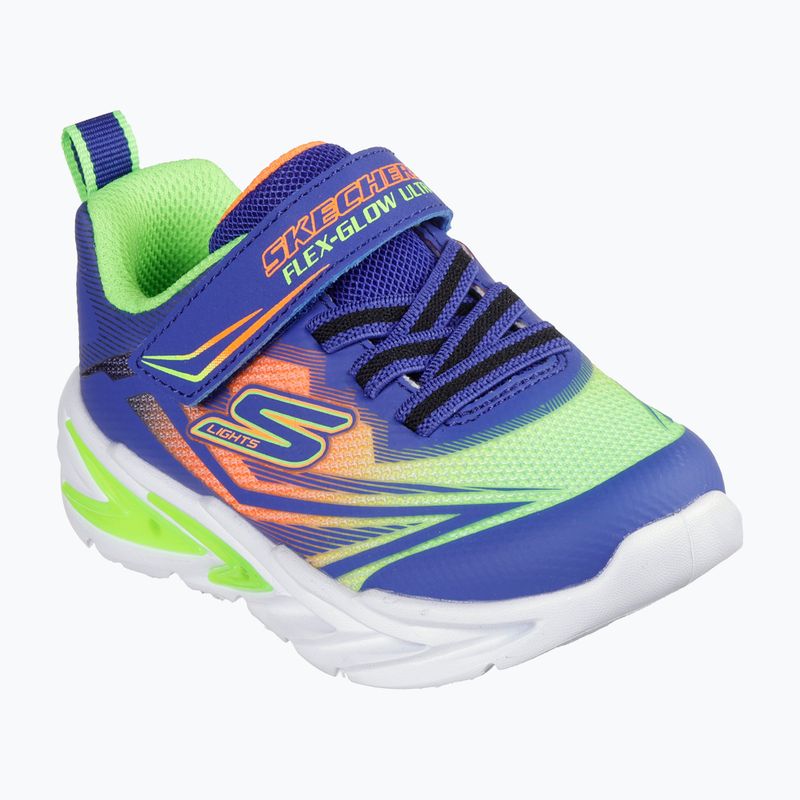 Detské topánky SKECHERS Flex-Glow Ultra blue/mint 9