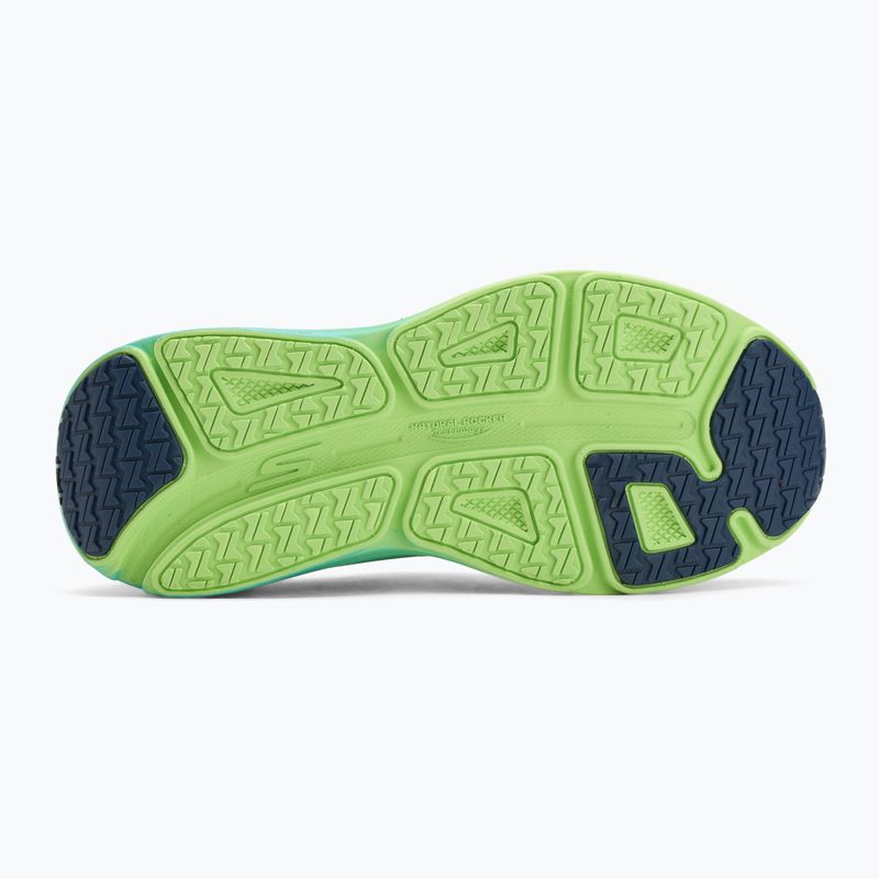 Dámske bežecké topánky SKECHERS Max Cushioning Endeavour Hallandale navy/lime 4