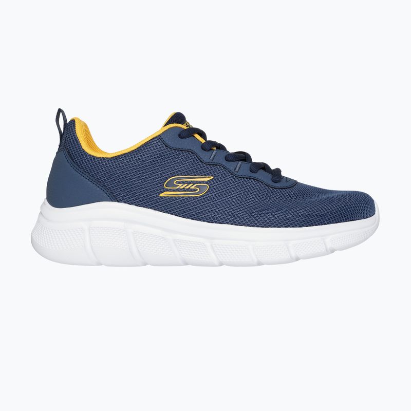 Pánske topánky Skechers Bobs Sport B Flex Icy Edge navy 2