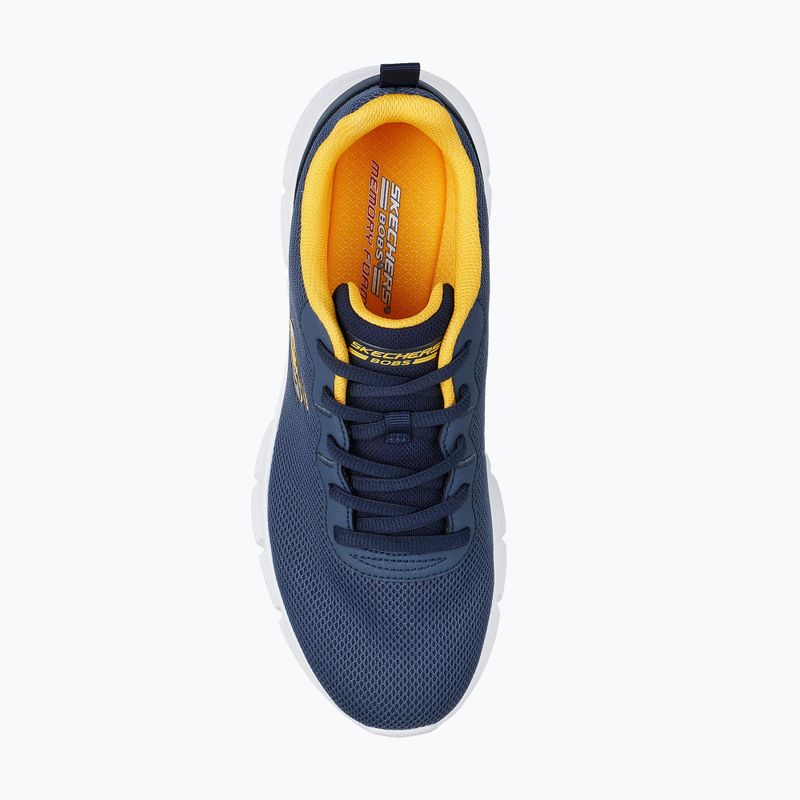 Pánske topánky Skechers Bobs Sport B Flex Icy Edge navy 5
