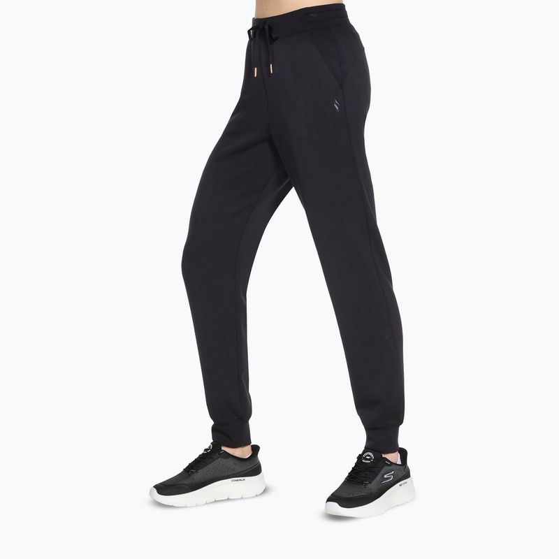 Dámske nohavice SKECHERS Skechlux Elevate Jogger black 3