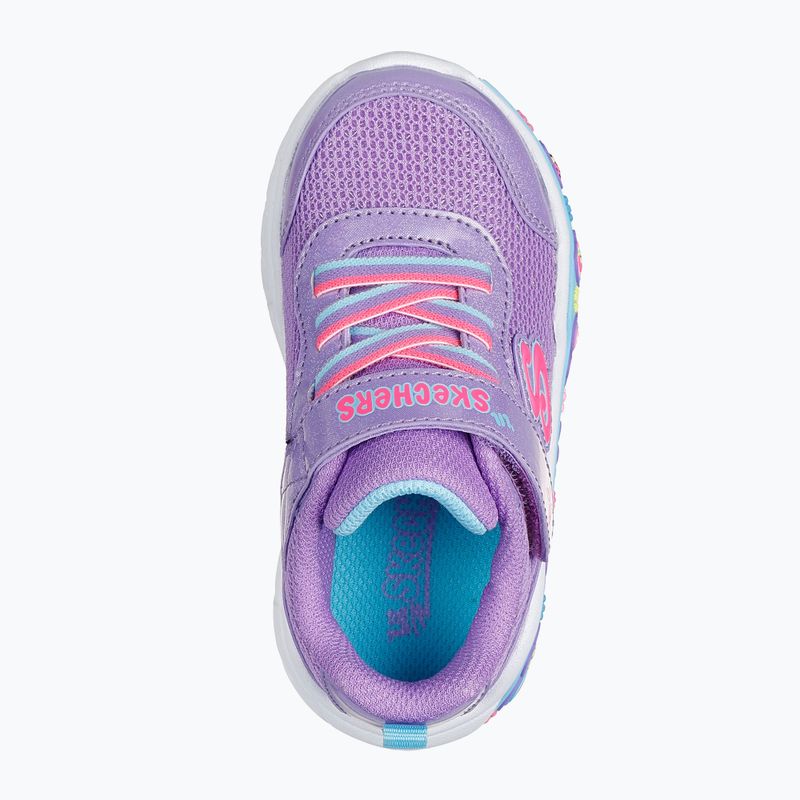 Detské topánky SKECHERS Play Scene Fun Squad purple/multi 5