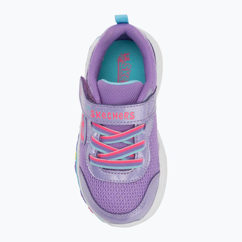 Detské topánky SKECHERS Play Scene Fun Squad purple/multi 5