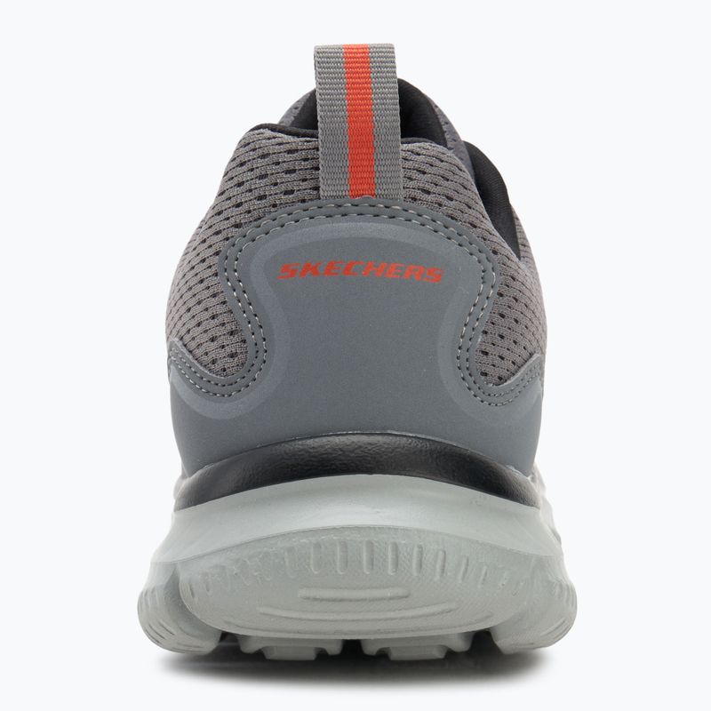 Pánske topánky Skechers Track Leshur charcoal/orange 6