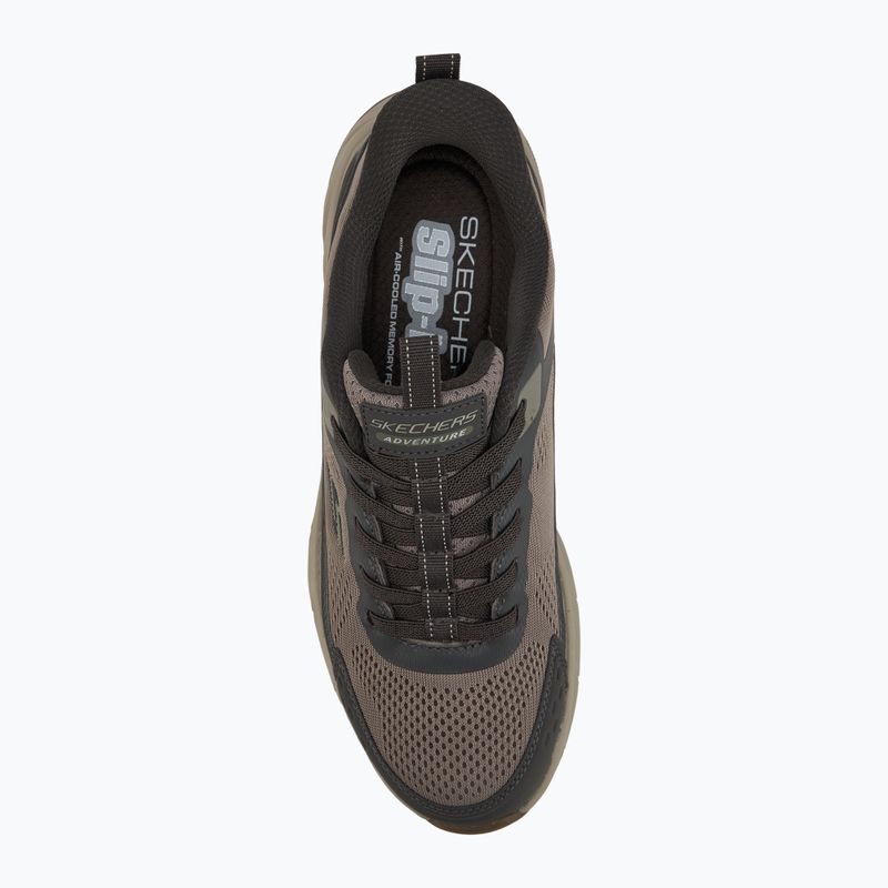 Pánske topánky SKECHERS Hillcrest 2.0 dark taupe 5