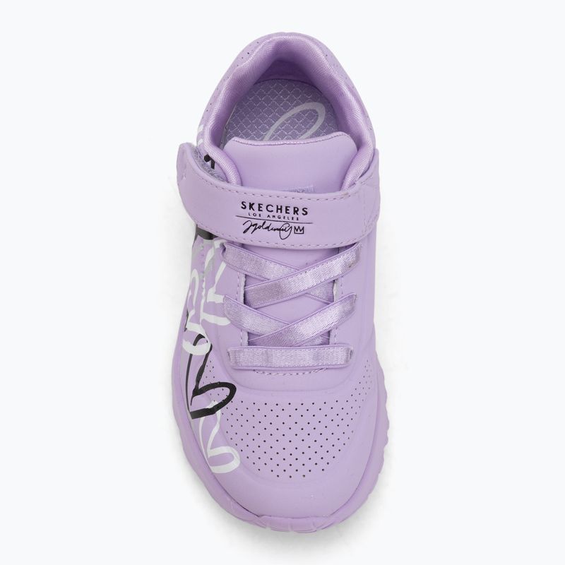 Detské topánky SKECHERS Uno Lite Love Levitate lavender/multi 5