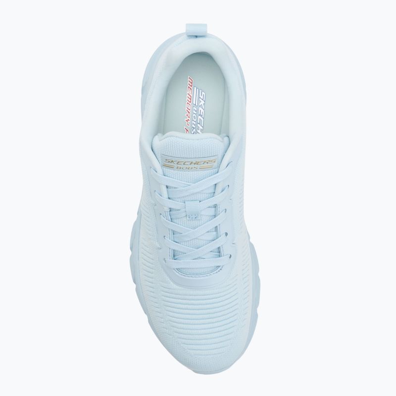 Dámske topánky SKECHERS Bobs B Flex Hi Flying light blue 5