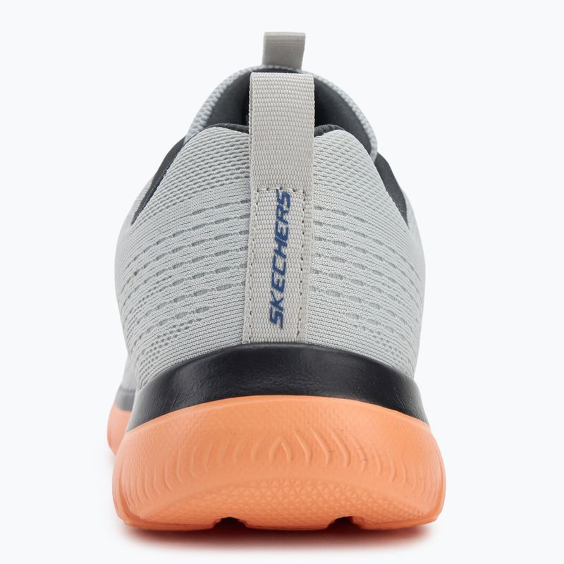 Pánske topánky SKECHERS Summits Torre gray/orange 6