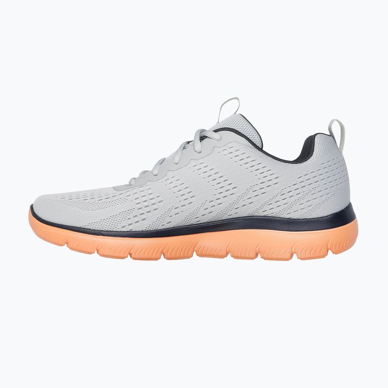 Pánske topánky SKECHERS Summits Torre gray/orange 3