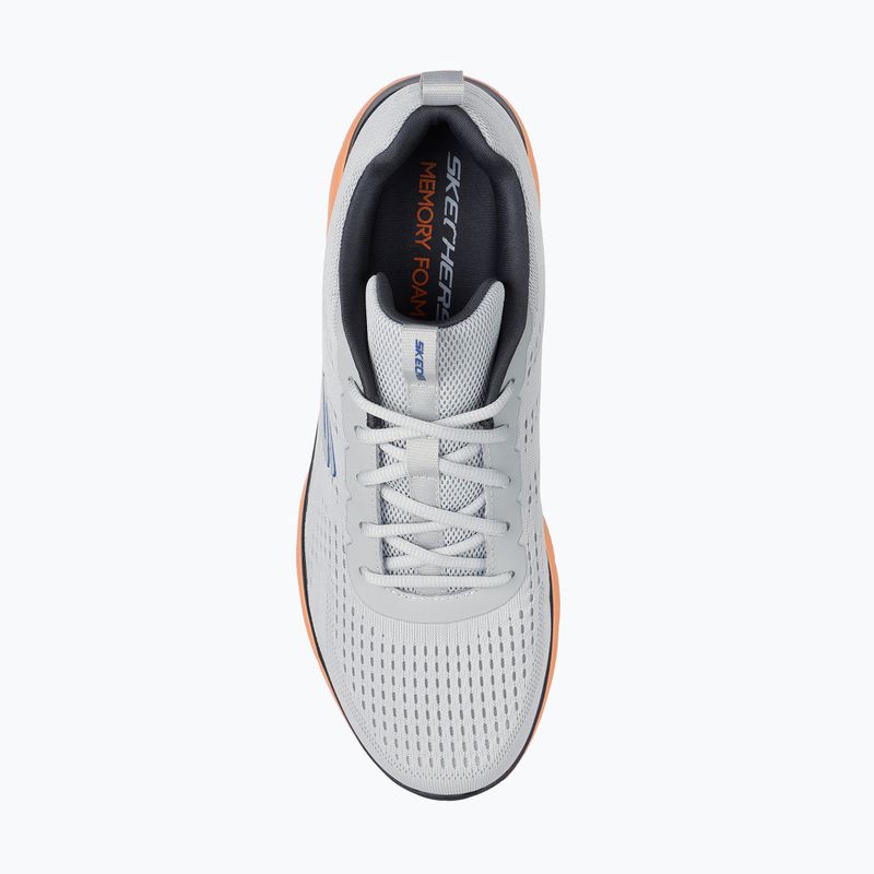 Pánske topánky SKECHERS Summits Torre gray/orange 5