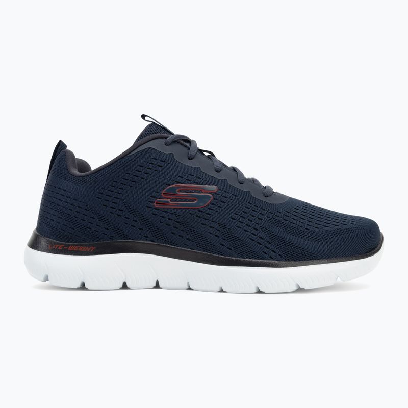 Pánske topánky SKECHERS Summits Torre navy/red 2