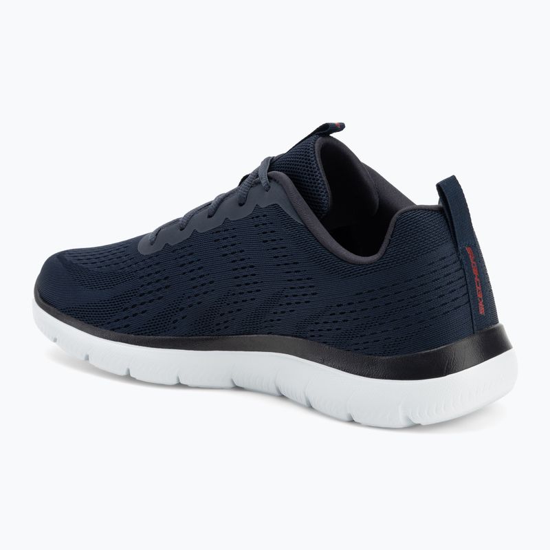 Pánske topánky SKECHERS Summits Torre navy/red 3