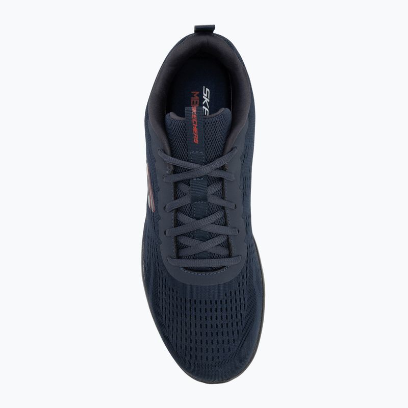 Pánske topánky SKECHERS Summits Torre navy/red 5