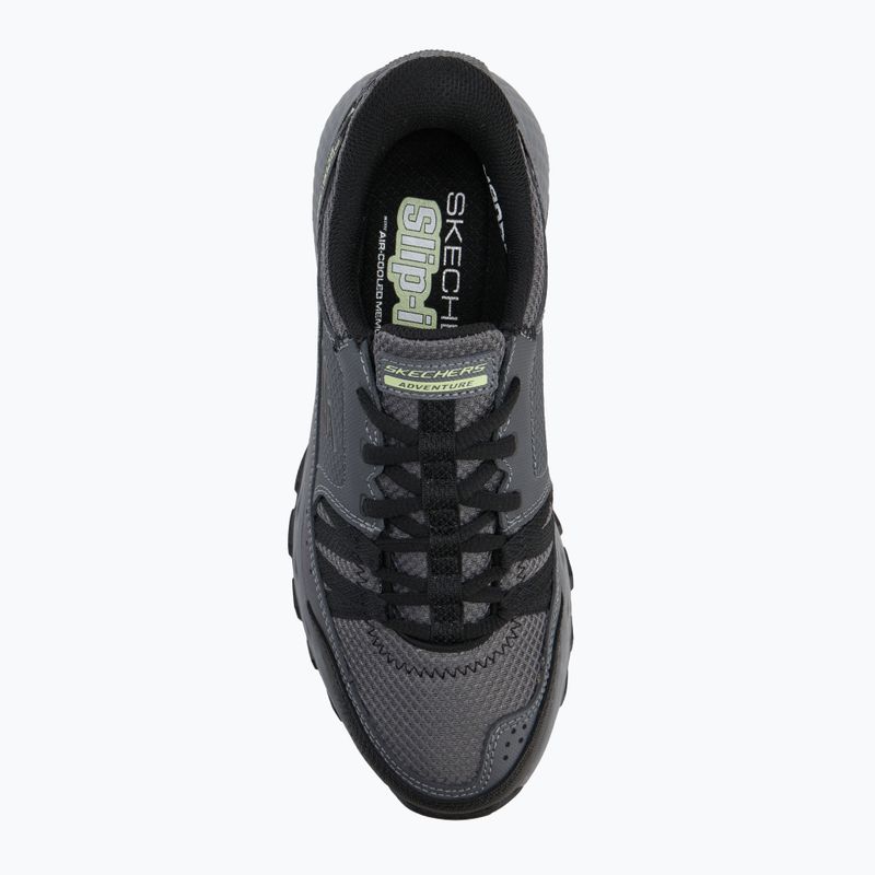 Pánske topánky SKECHERS Dynamite At Escapar charcoal/black 5