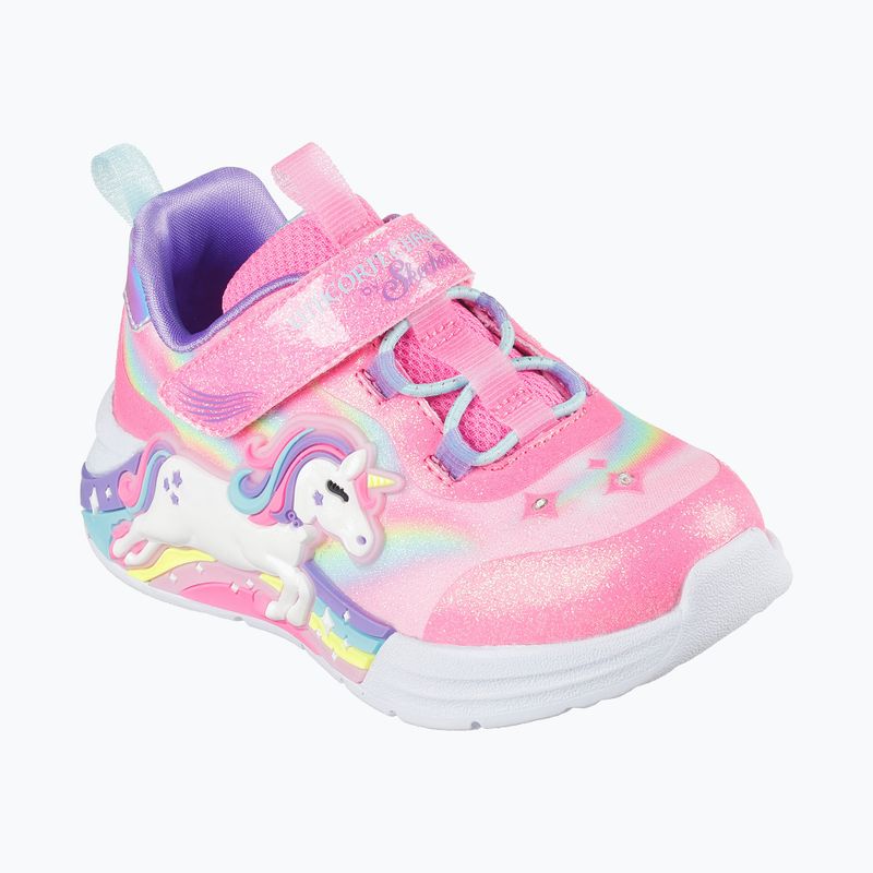 Detské topánky Skechers Unicorn Chaser pink/multi 11