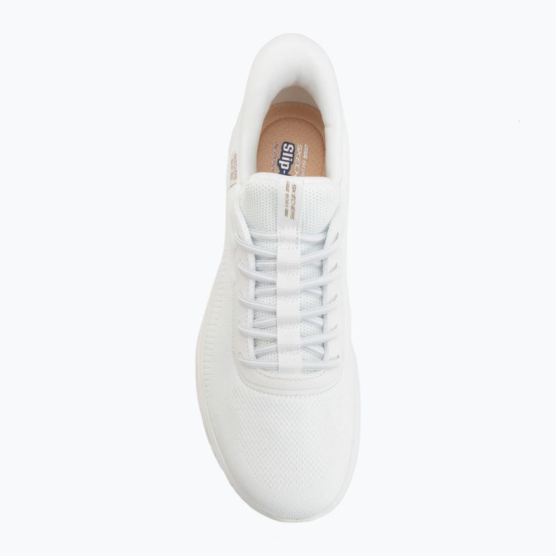 Dámske topánky SKECHERS Bobs Arc Waves white 5