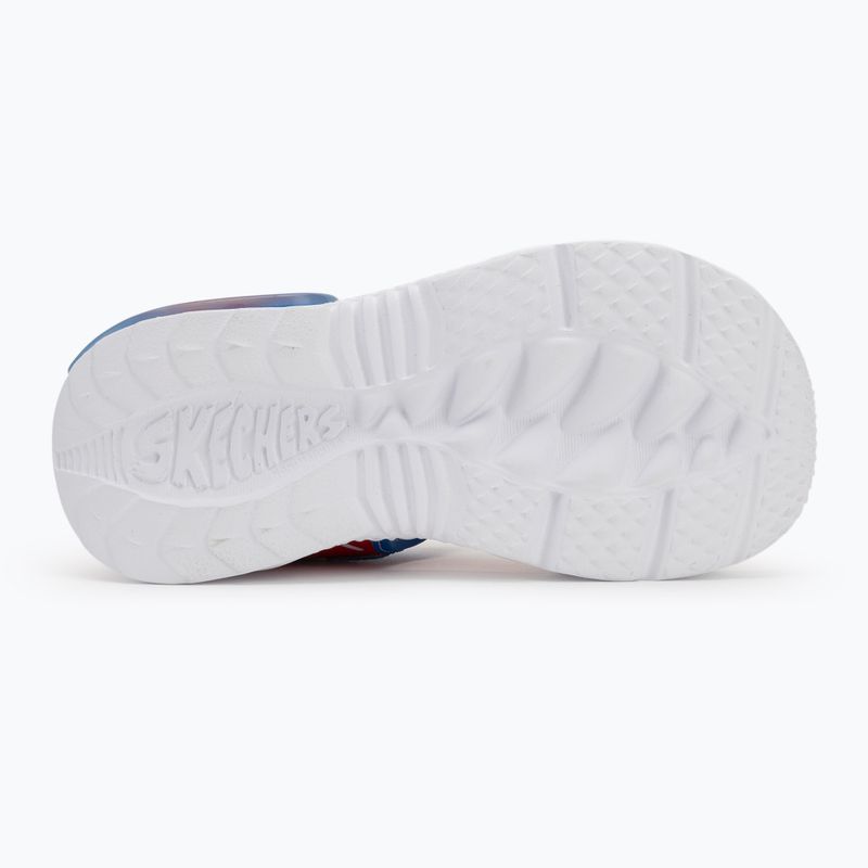 Detské sandále SKECHERS Creature Splash modré/červené 4