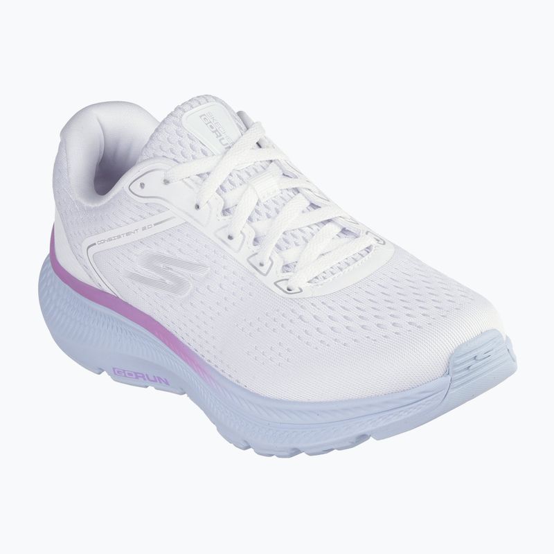 Dámske bežecké topánky SKECHERS Go Run Consistent 2.0 Mile Marker white 2