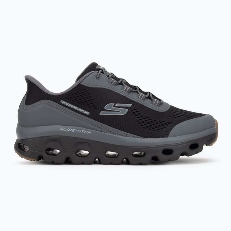 Pánske topánky SKECHERS Glide-Step Sole Glover Peak black/charcoal 2