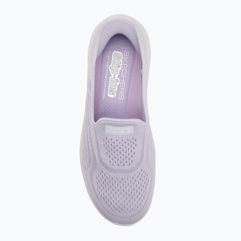 Dámska obuv SKECHERS Go Walk Flex Yael lavender 5