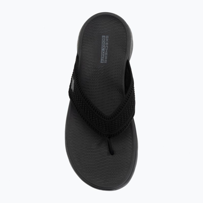 Dámske žabky SKECHERS Go Walk Flex Holly black 5