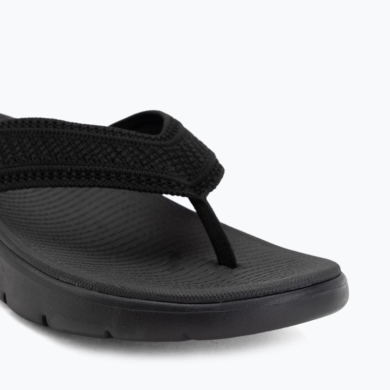 Dámske žabky SKECHERS Go Walk Flex Holly black 7