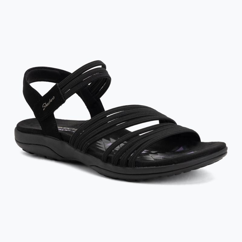 Dámske sandále SKECHERS Reggae Slim Coffee Run black