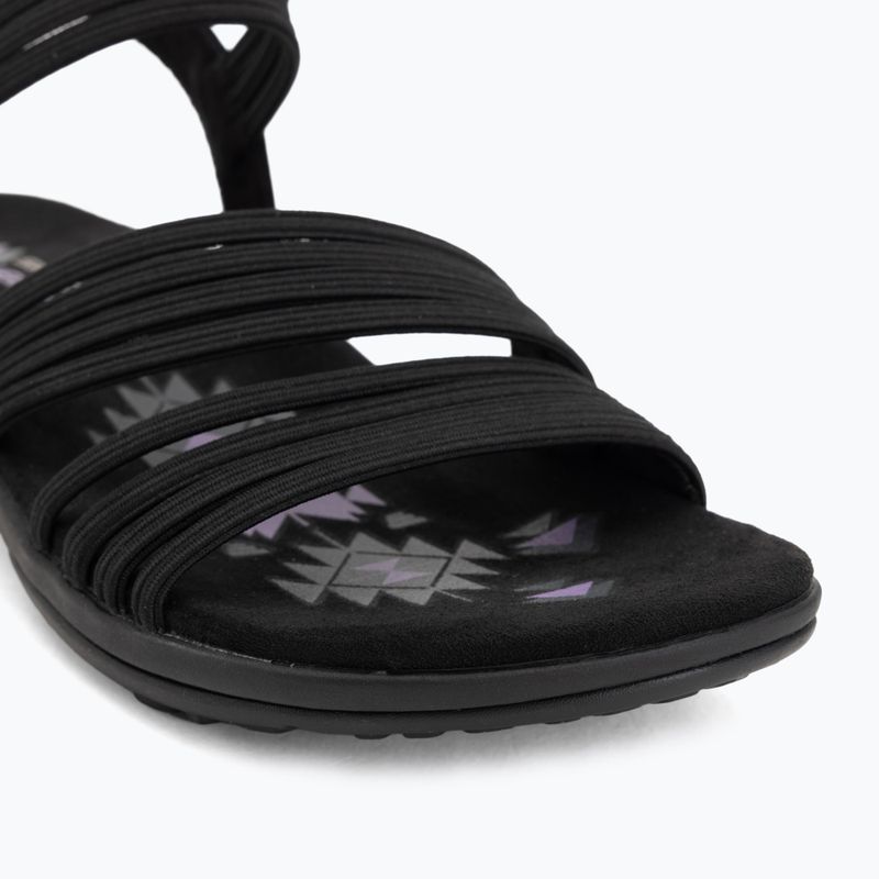 Dámske sandále SKECHERS Reggae Slim Coffee Run black 7