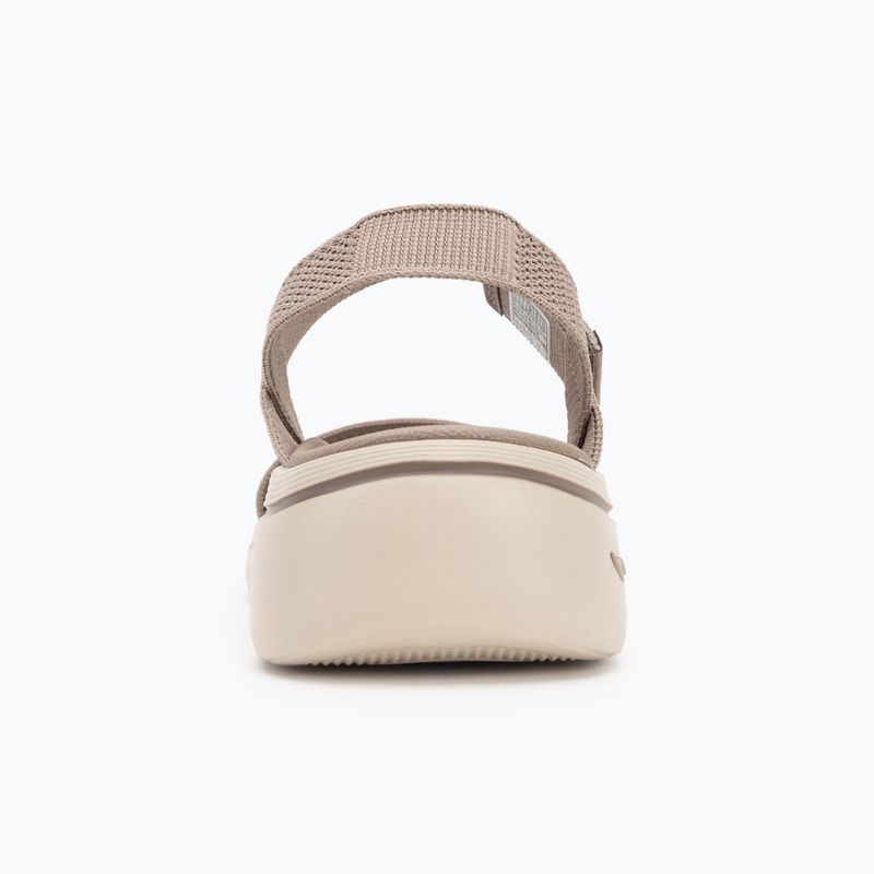 Dámske sandále SKECHERS Go Walk Arch Fit 2.0 taupe 6