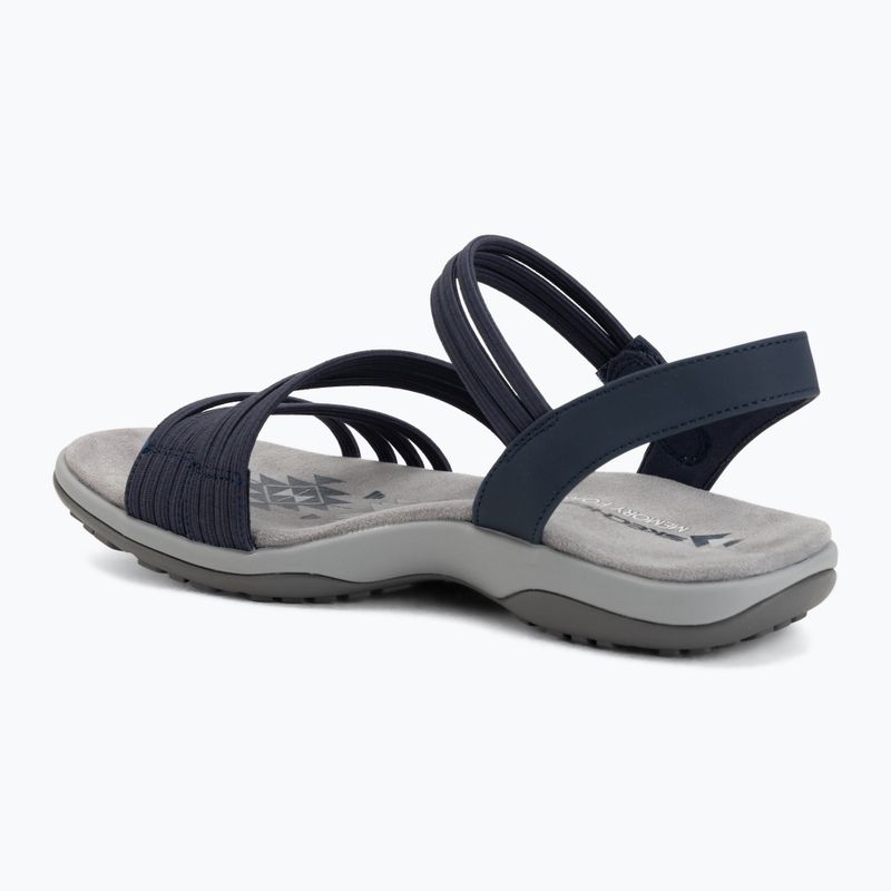 Dámske sandále SKECHERS Reggae Slim Coffee Run blue 3