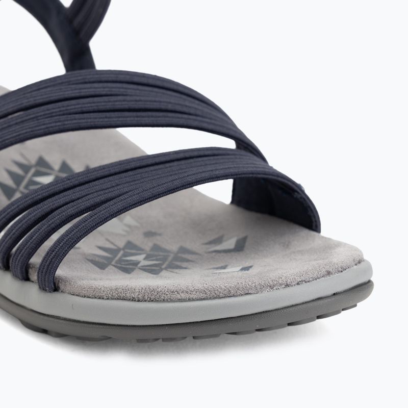 Dámske sandále SKECHERS Reggae Slim Coffee Run blue 7