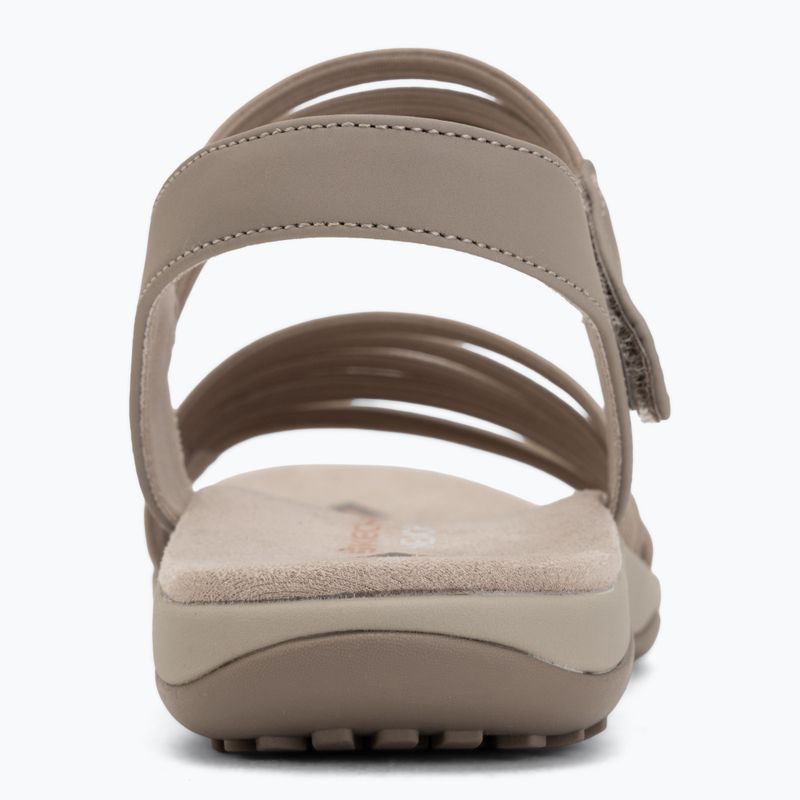 Dámske sandále SKECHERS Reggae Slim Coffee Run gray 6