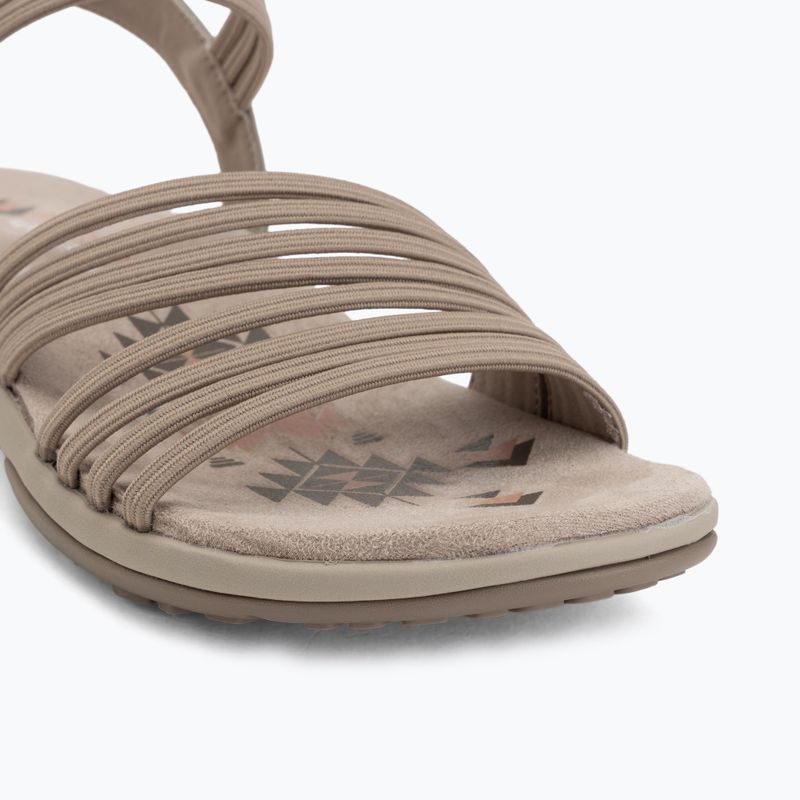 Dámske sandále SKECHERS Reggae Slim Coffee Run gray 7