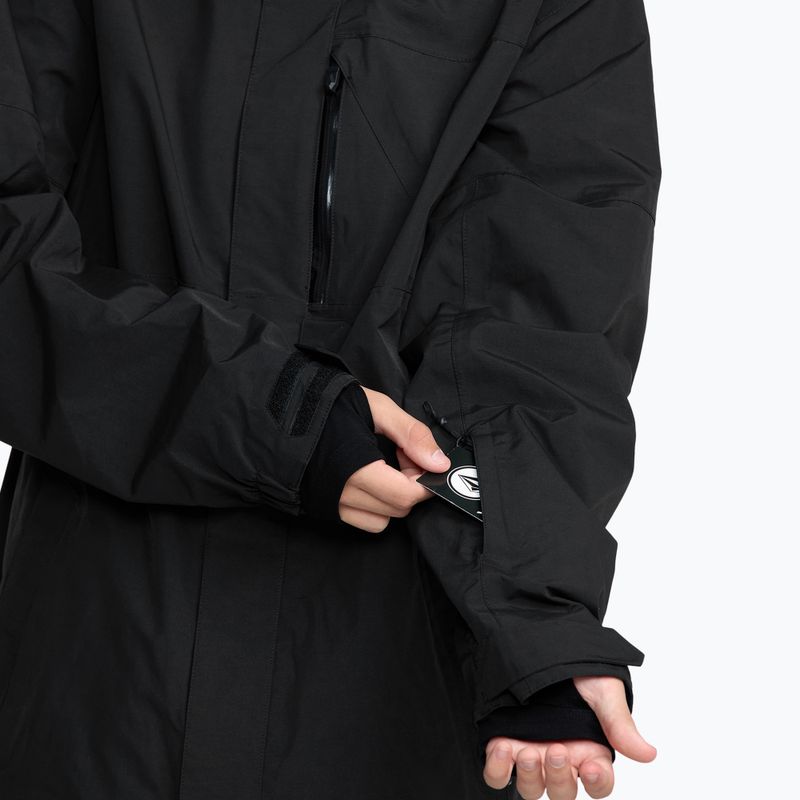Pánska snowboardová bunda Volcom L Insulated GTX black 6