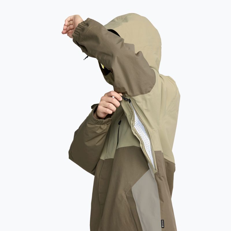 Pánska snowboardová bunda Volcom L Insulated GTX moss green 7