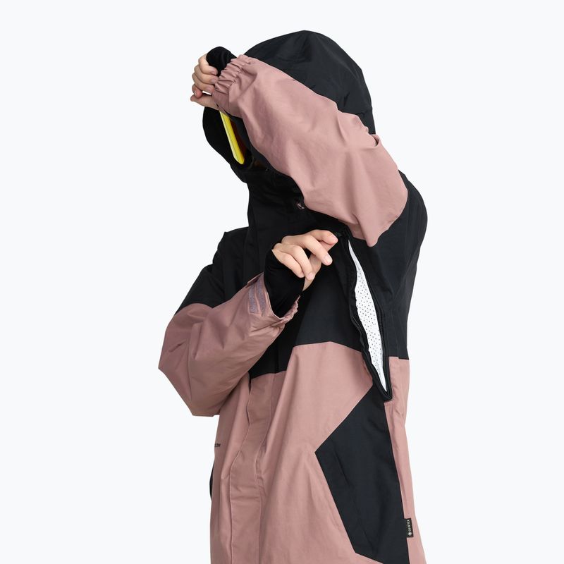 Pánska snowboardová bunda Volcom L Insulated GTX mauve 7