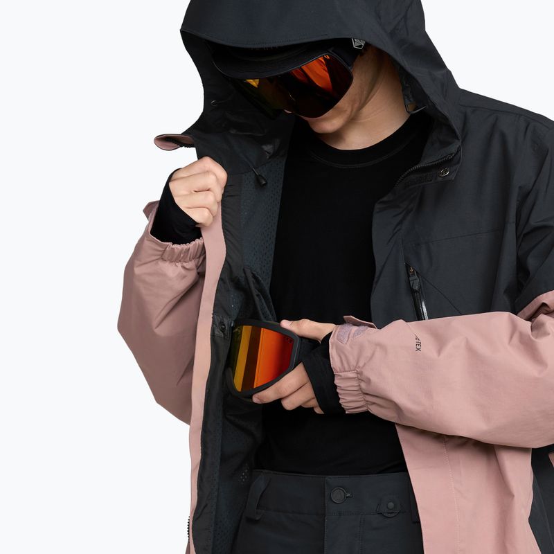 Pánska snowboardová bunda Volcom L Insulated GTX mauve 8