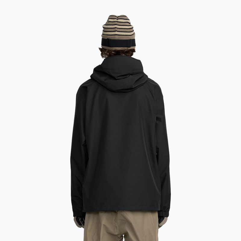 Pánska snowboardová bunda Volcom Dua Insulated GTX black 3