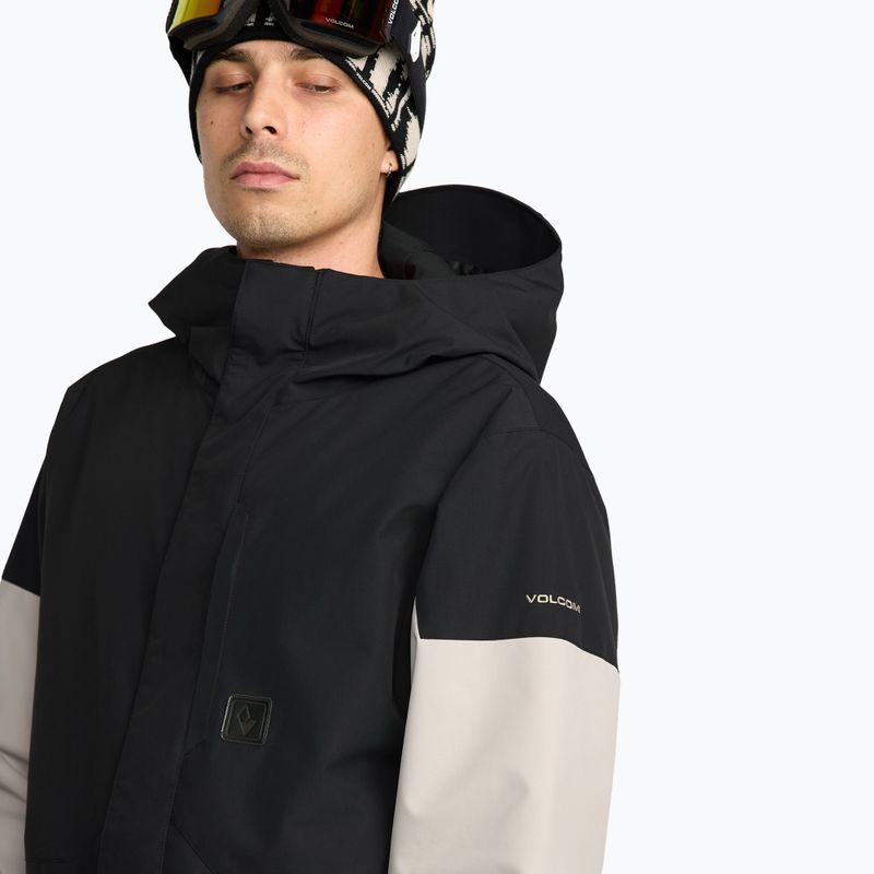 Pánska snowboardová bunda Volcom Primary Insulated black 5