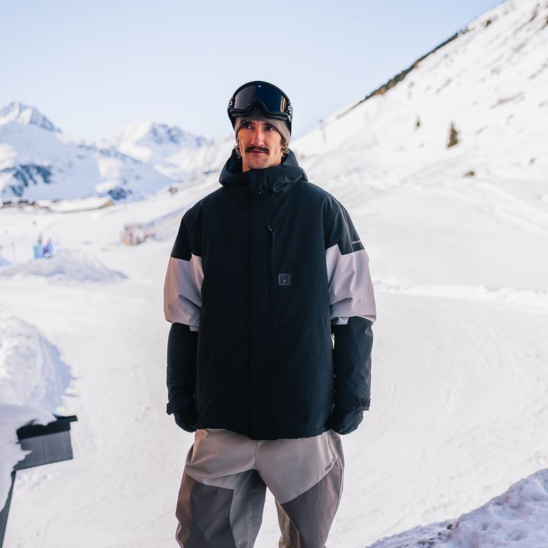 Pánska snowboardová bunda Volcom Primary Insulated black 8