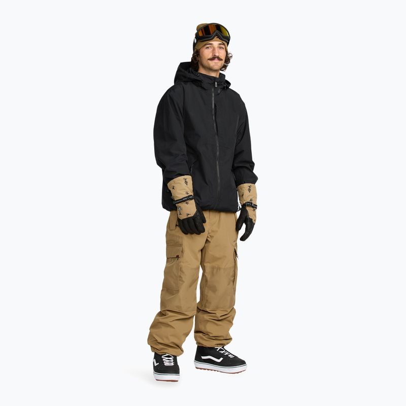Pánska snowboardová bunda Volcom Longo GTX black 2