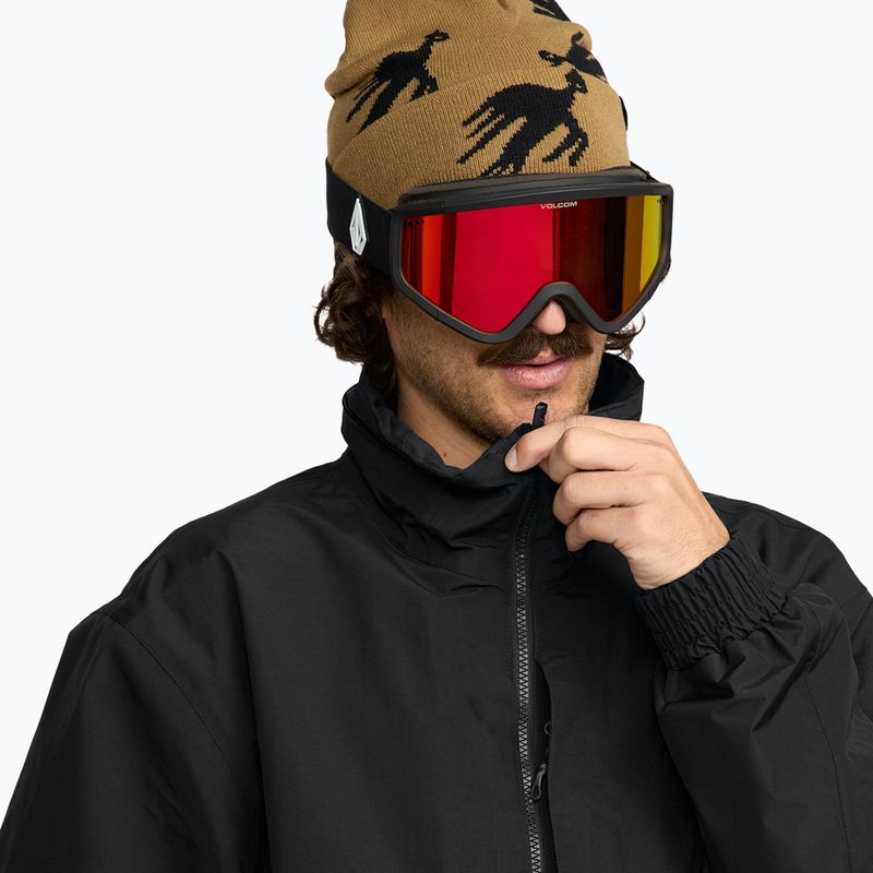 Pánska snowboardová bunda Volcom Longo GTX black 6