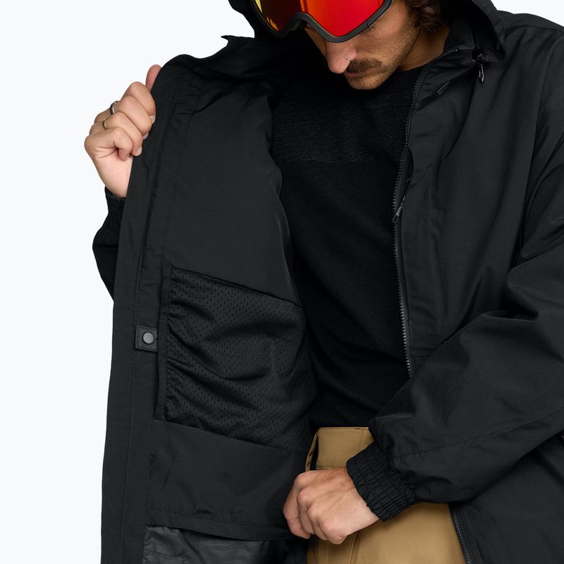 Pánska snowboardová bunda Volcom Longo GTX black 11