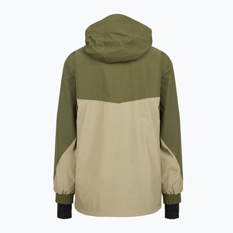 Pánska snowboardová bunda Volcom Longo GTX dark olive 14