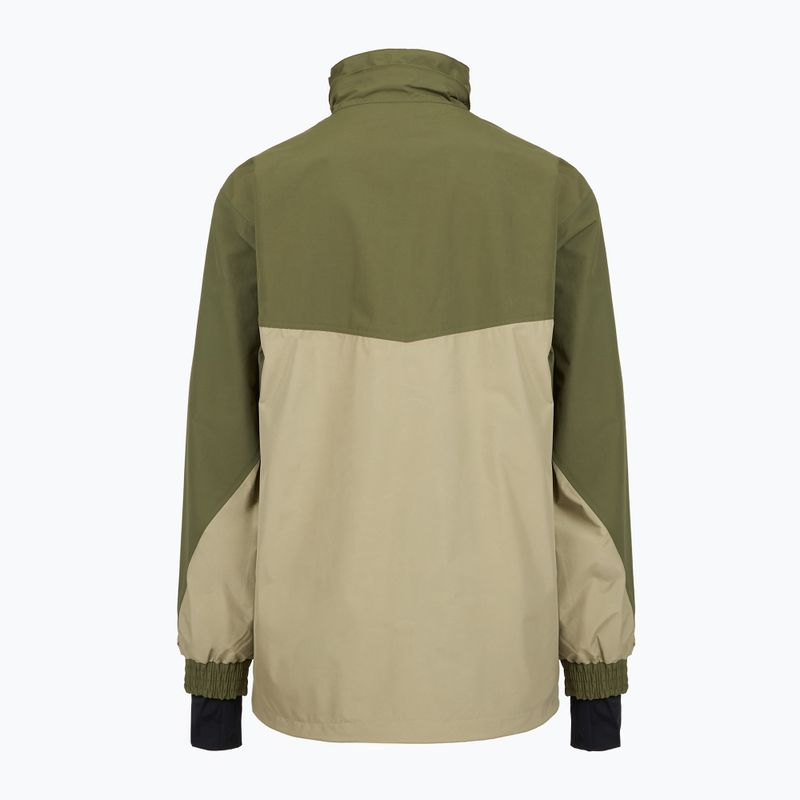 Pánska snowboardová bunda Volcom Longo GTX dark olive 18