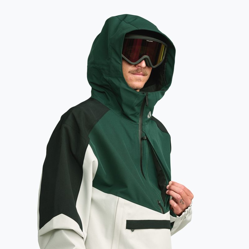 Pánska snowboardová bunda Volcom Brighton Pullover stone 6