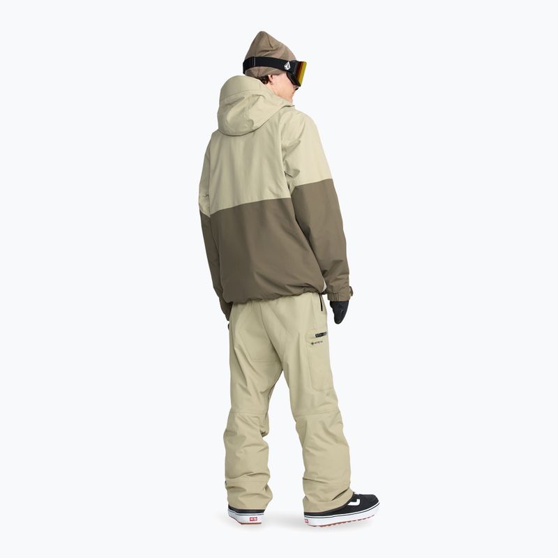 Pánske snowboardové nohavice Volcom L GTX moss green 4